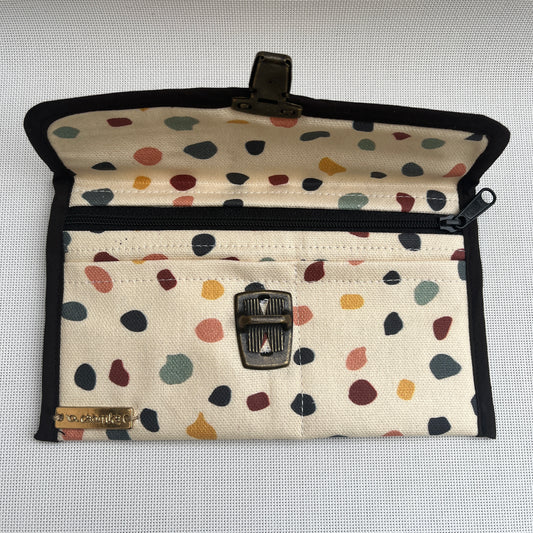 CAOMKA Flat Coin Purse Unique Piece No. 10725