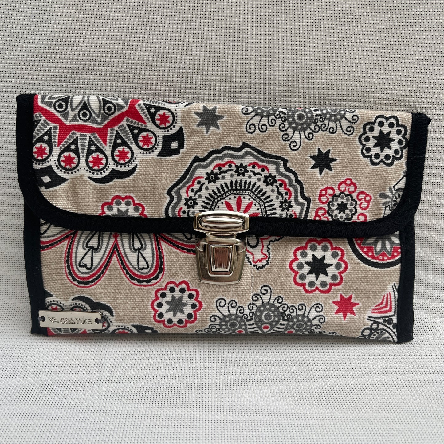 CAOMKA Flat Coin Purse Unique Piece No. 10722