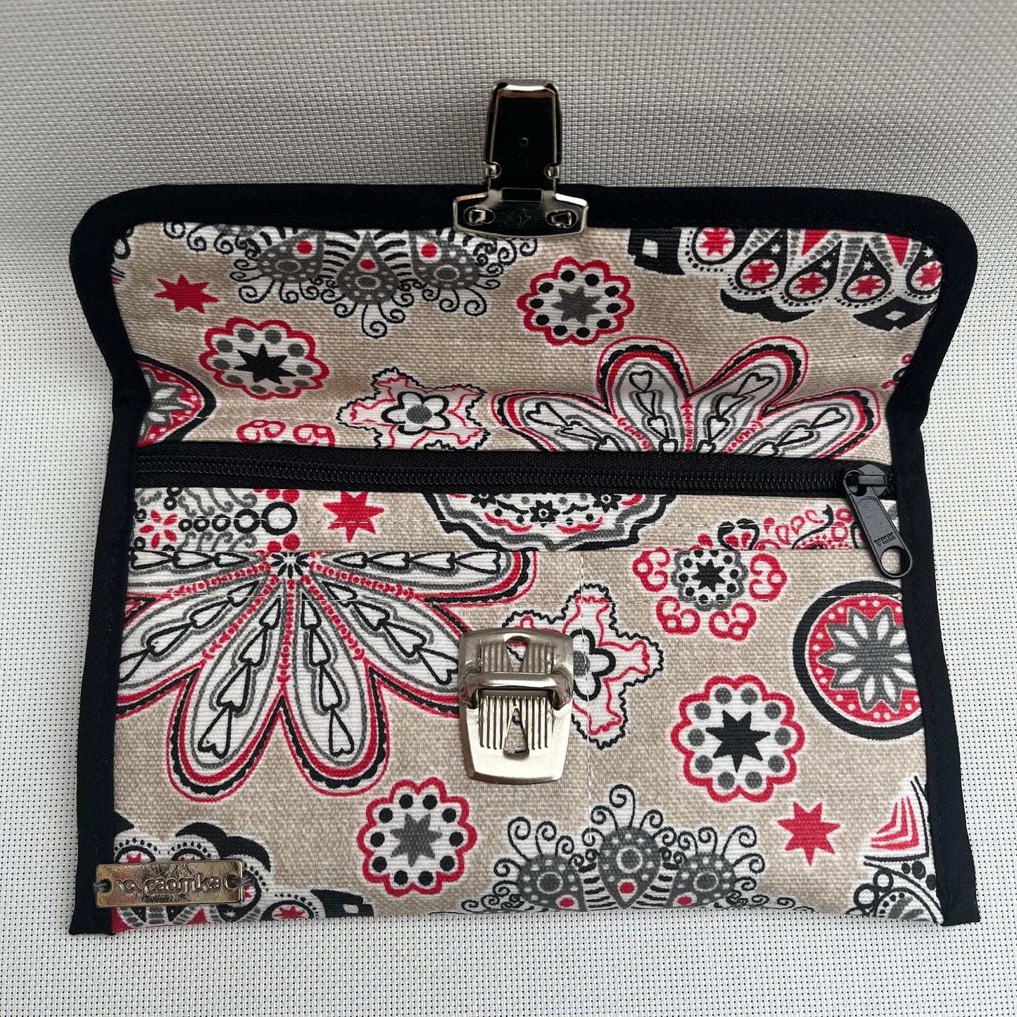 CAOMKA Flat Coin Purse Unique Piece No. 10722