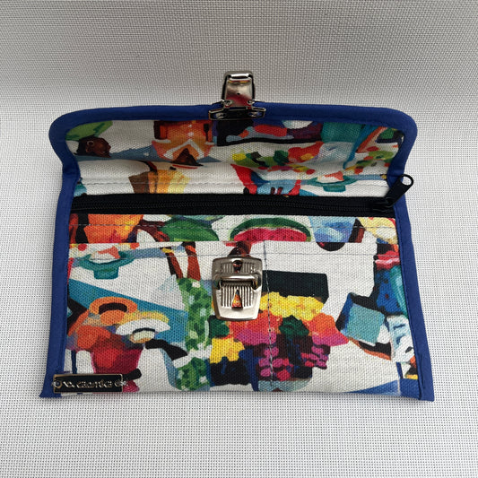 CAOMKA Flat Coin Purse Unique Piece No. 10721