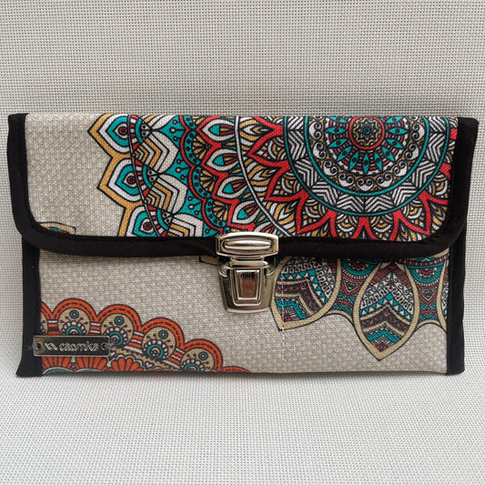CAOMKA Flat Coin Purse Unique Piece No. 10715