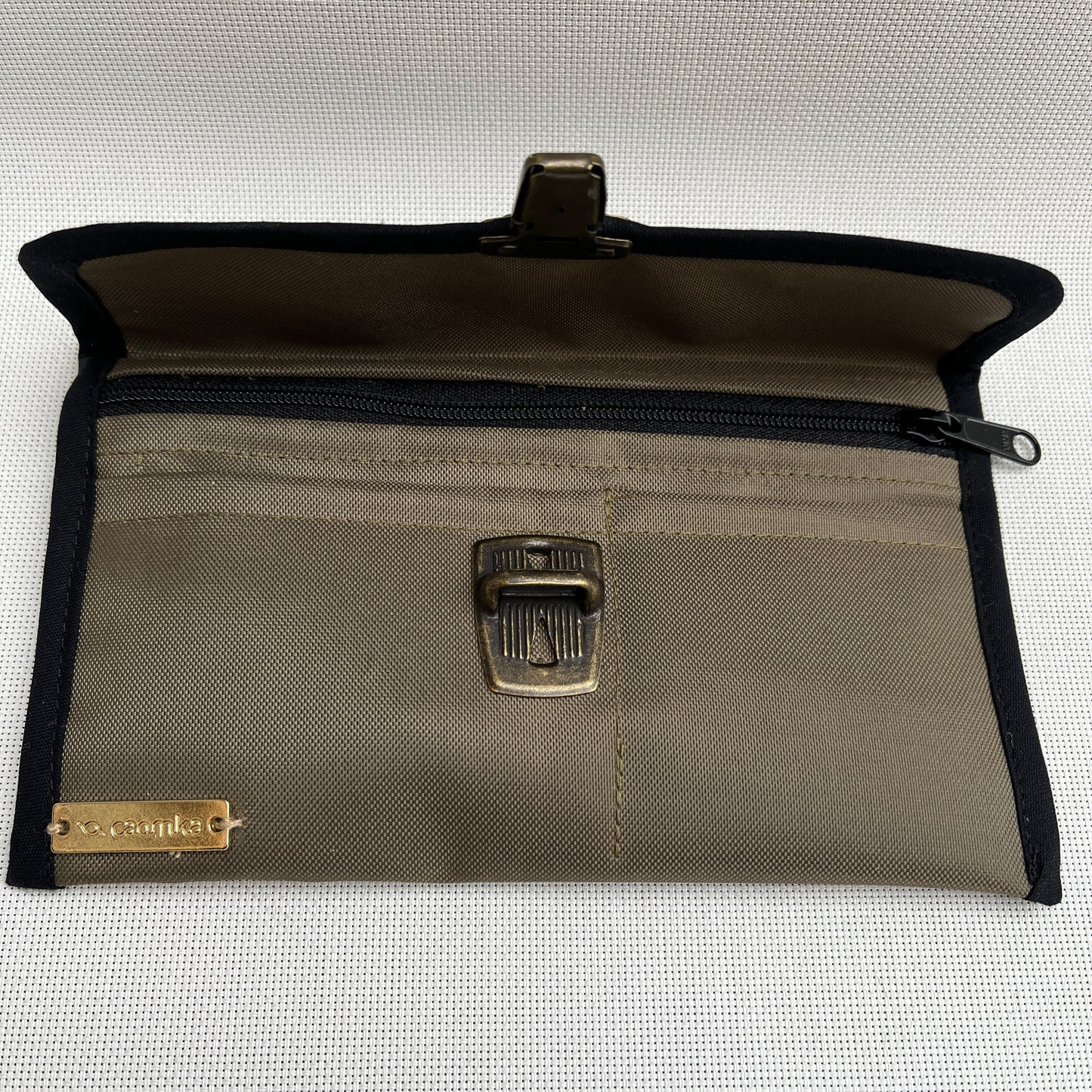 CAOMKA Flat Coin Purse Unique Piece No. 10713