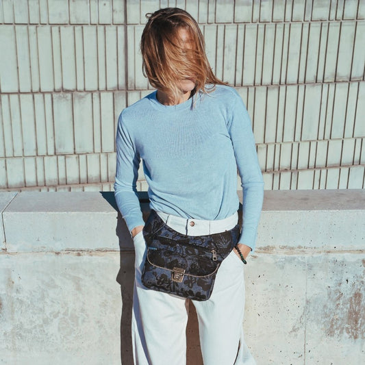 Special Jeans Flowers &amp; Old Gold · Exclusive Piece No. 8541