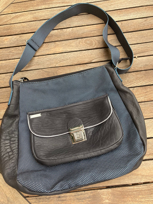 Caomka Tote Bag Special Edition BioCuir® Natural Leather Unique Piece 11984