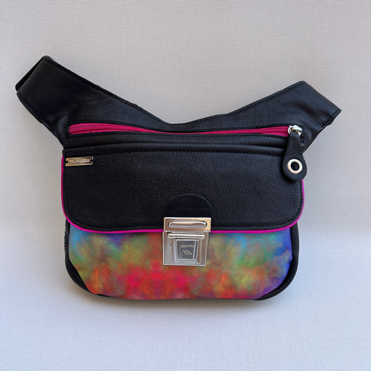 Special Colors &amp; Black BioCuir® natural leather Unique Piece No. 12034