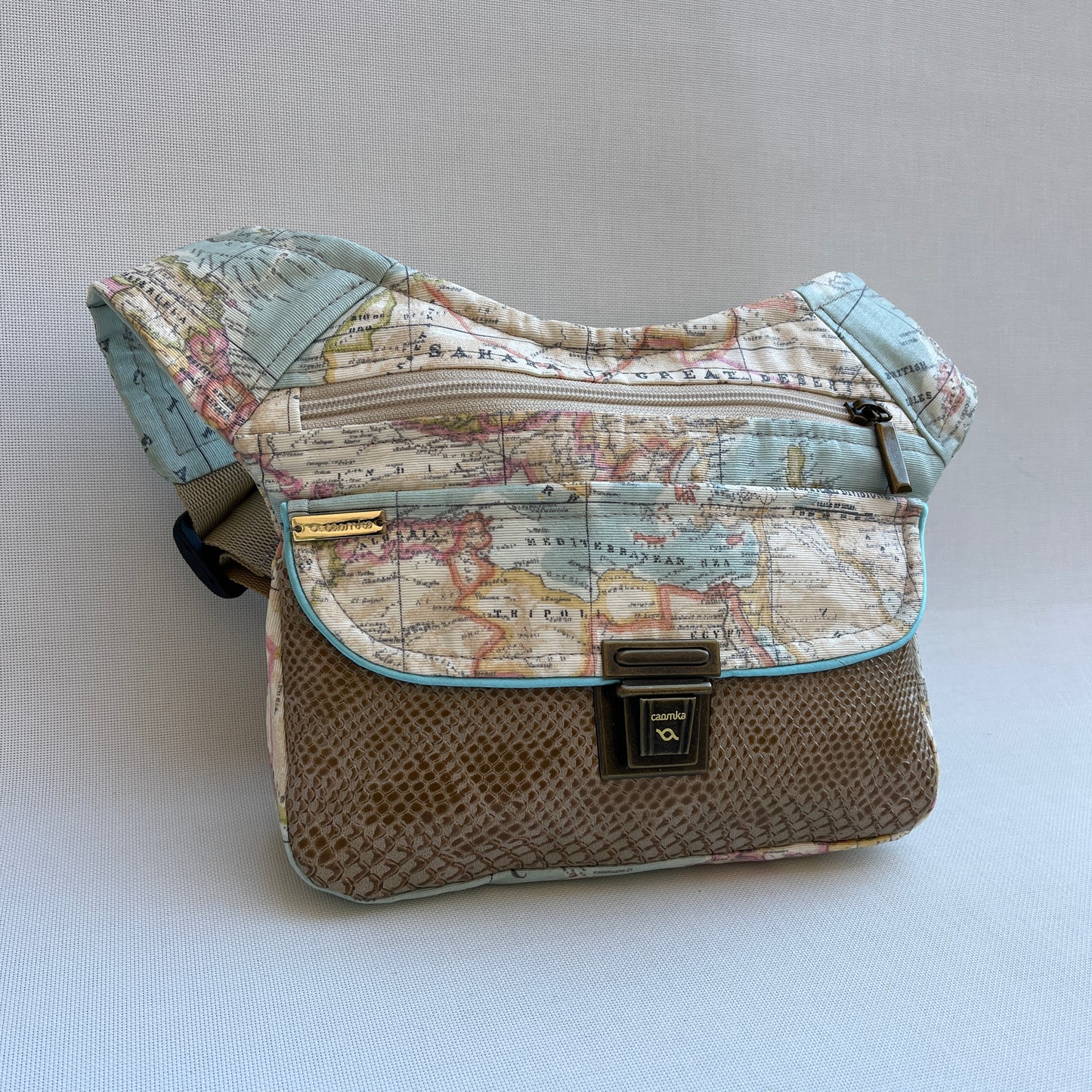 Top Special Mapamundi + Bolsillo trasero · Pieza Única Núm. 12923