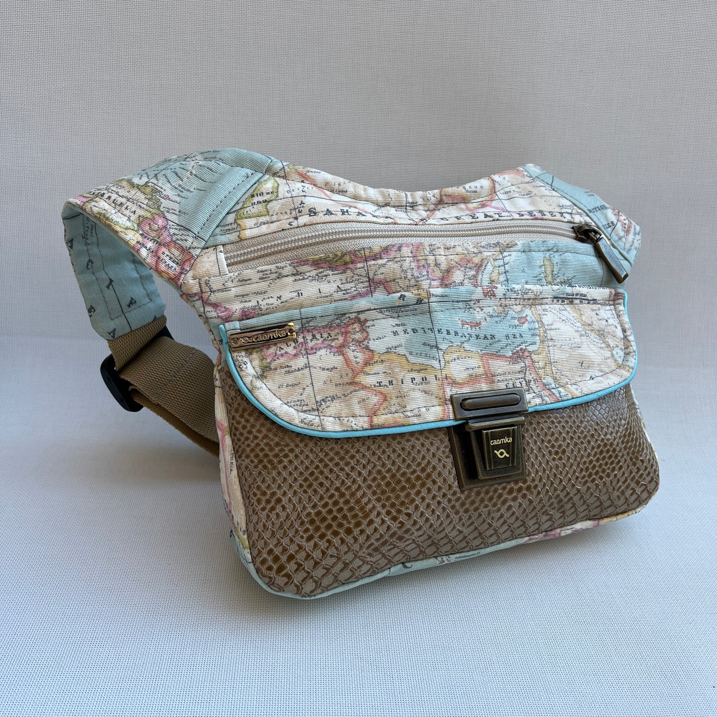 Top Special Mapamundi + Bolsillo trasero · Pieza Única Núm. 12923