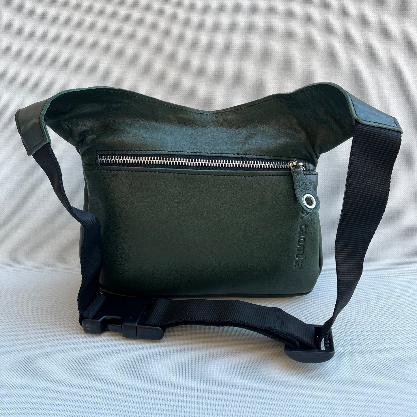 Premium Green & Silver · Piel natural BioCuir® · Pieza Única Núm. 12884