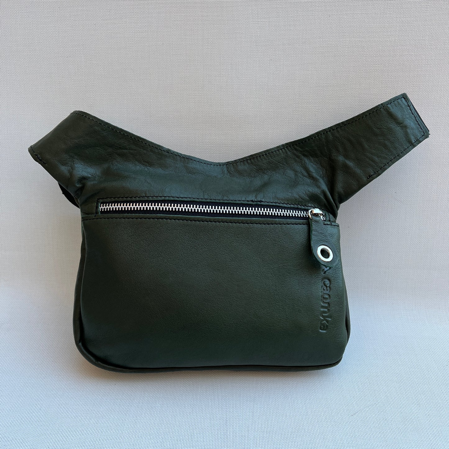 Premium Green & Silver · Piel natural BioCuir® · Pieza Única Núm. 12884