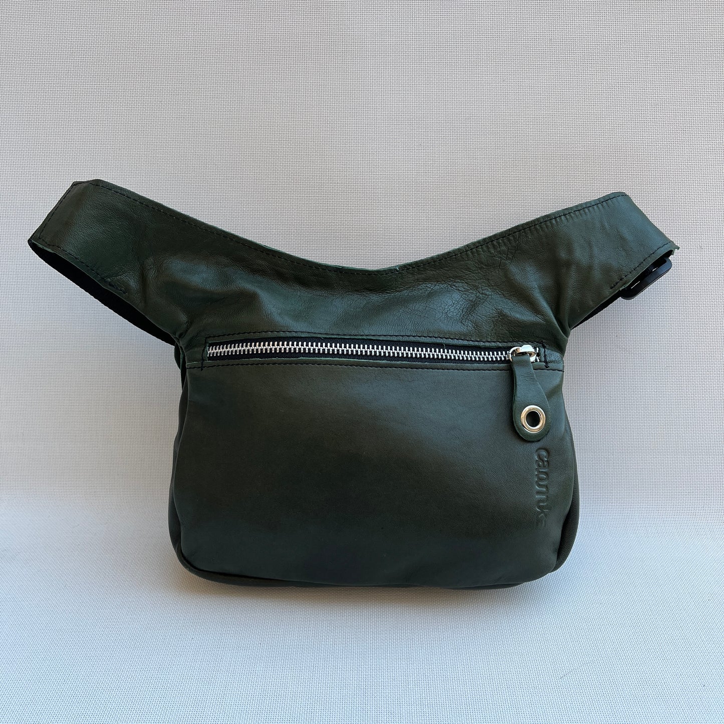 Premium Green & Silver · Piel natural BioCuir® · Pieza Única Núm. 13656