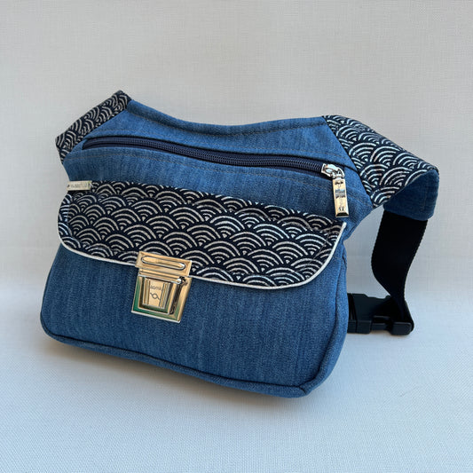 Special Jeans &amp; Japanese Waves Silver Unique Piece No. 13037
