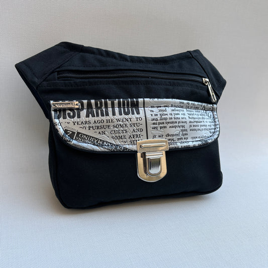 Special Black &amp; Newspaper Unique Piece No. 11243