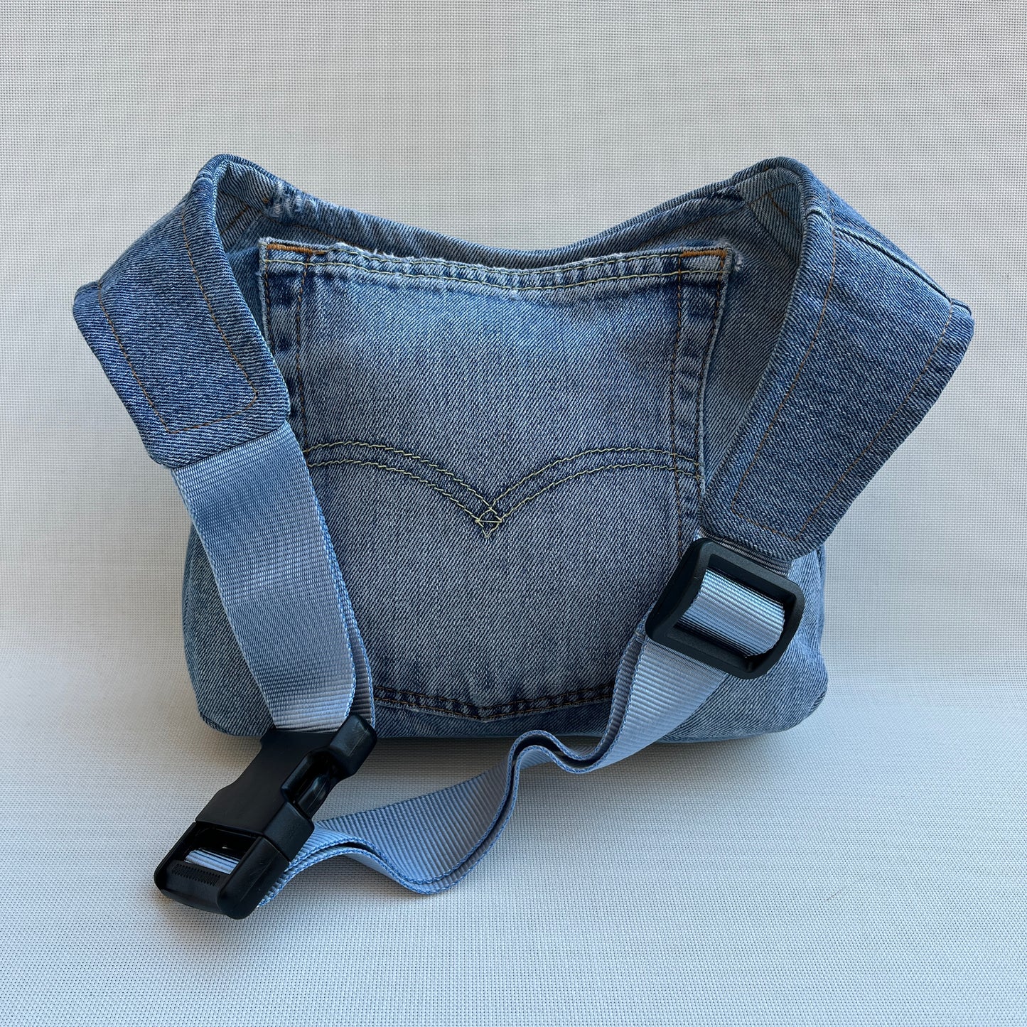 ♻️ Jeans Recycled ♻️ Einzelstück Nr. 12896