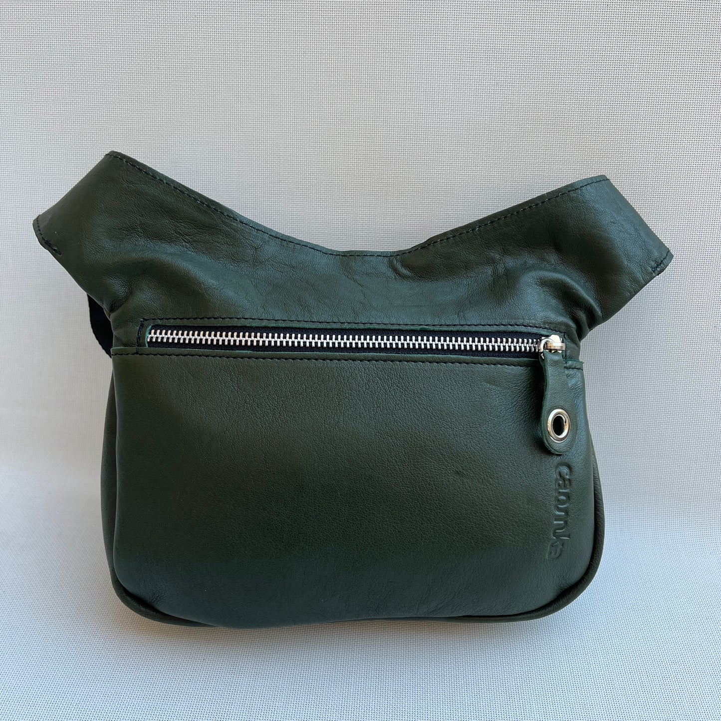 Premium Green & Silver · Piel natural BioCuir® · Pieza Única Núm. 12873