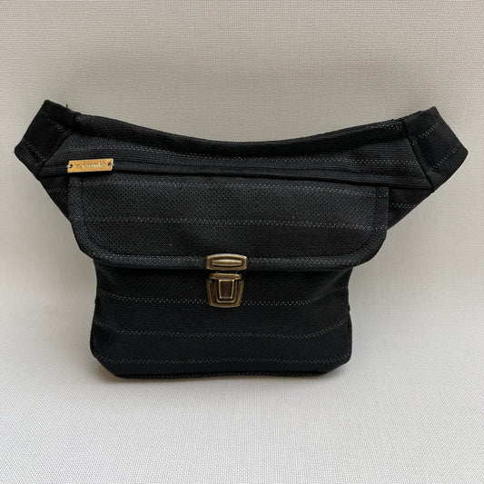 Mini Diplomatic Black "Cordura" &amp; Old Gold · Exclusive Part No. 11777