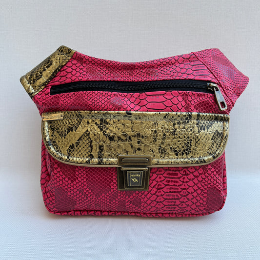 Special Fucsia Animal Print · Piel Vegana · Pieza Única Núm. 12091