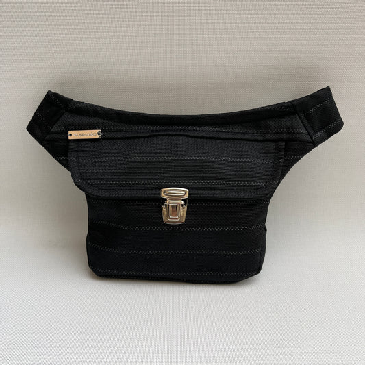 Mini Diplomatic Black "Cordura" &amp; Silver Exclusive Part No. 11662