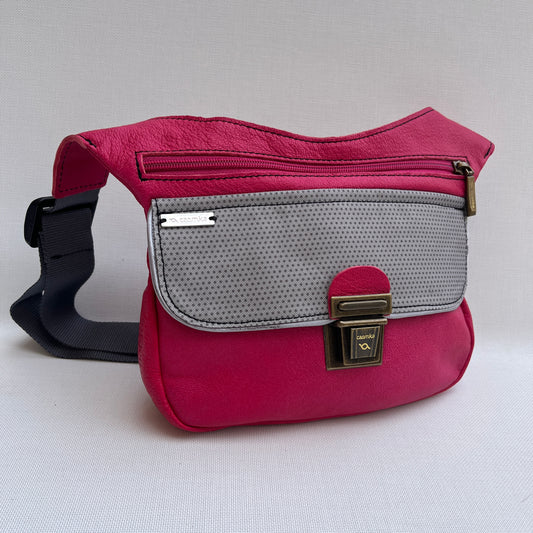 Special Fucsia & Old Gold · Piel natural BioCuir® · Pieza Exclusiva Núm. 12106