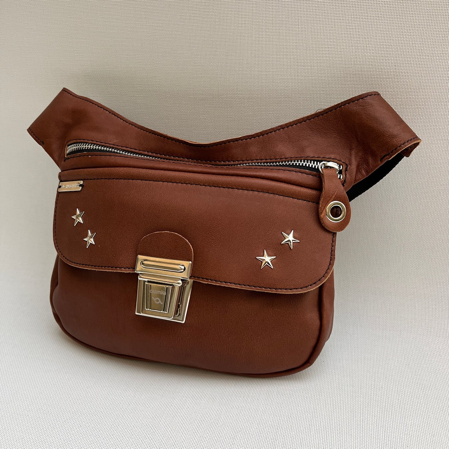 Premium Brown Stars Natural BioCuir® Leather Exclusive Part No. 11259
