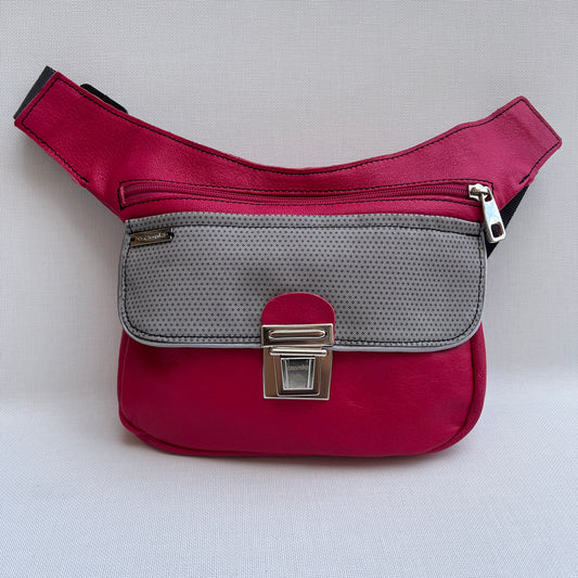 Special Fucsia & Silver · Piel natural BioCuir® · Pieza Exclusiva Núm. 12112