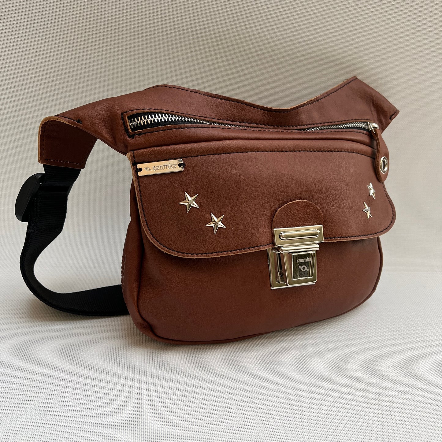 Premium Brown Stars Natural BioCuir® Leather Exclusive Part No. 11259