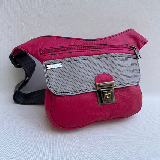 Special Fucsia & Old Gold · Piel natural BioCuir® · Pieza Exclusiva Núm. 12109