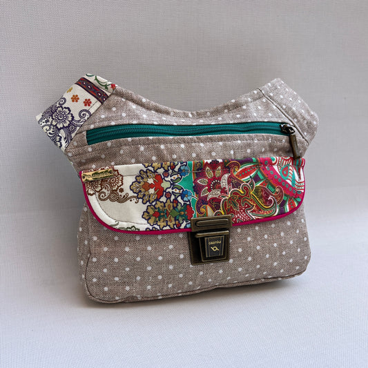 Special Dots &amp; Japanese Flowers · Waterproof · Unique Piece No. 12987
