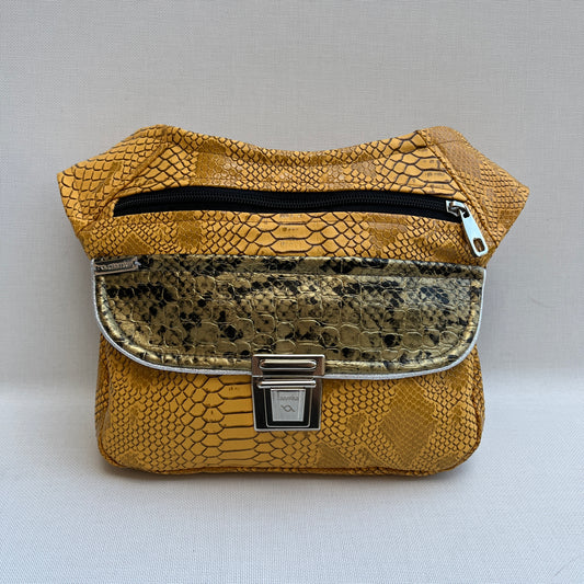 Special Yellow Animal Print · Piel Vegana · Pieza Única Núm. 12101