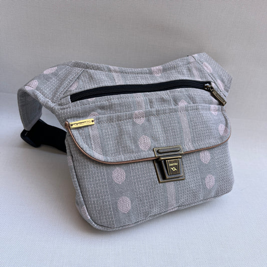 Special Gray &amp; Pink Dots Unique Piece No. 12995