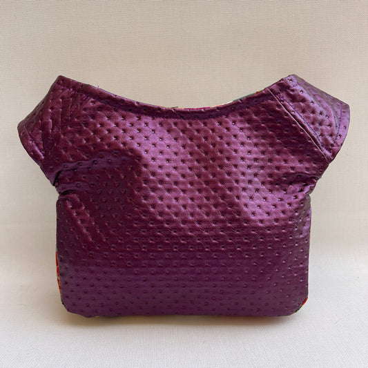 Special Japanese Flowers Vegan Leatherette Unique Piece No. 12981