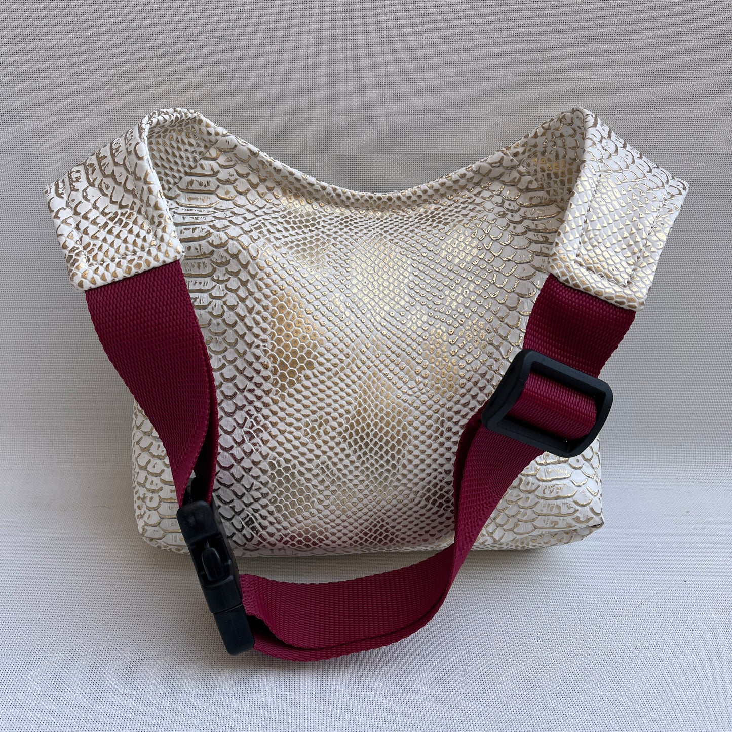 Special Japanese Flowers Vegan Leatherette Unique Piece No. 12985