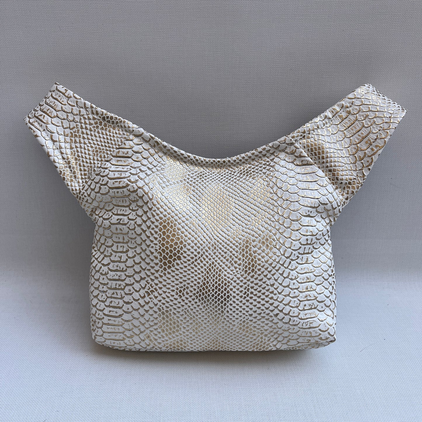 Special Japanese Flowers Vegan Leatherette Unique Piece No. 12985