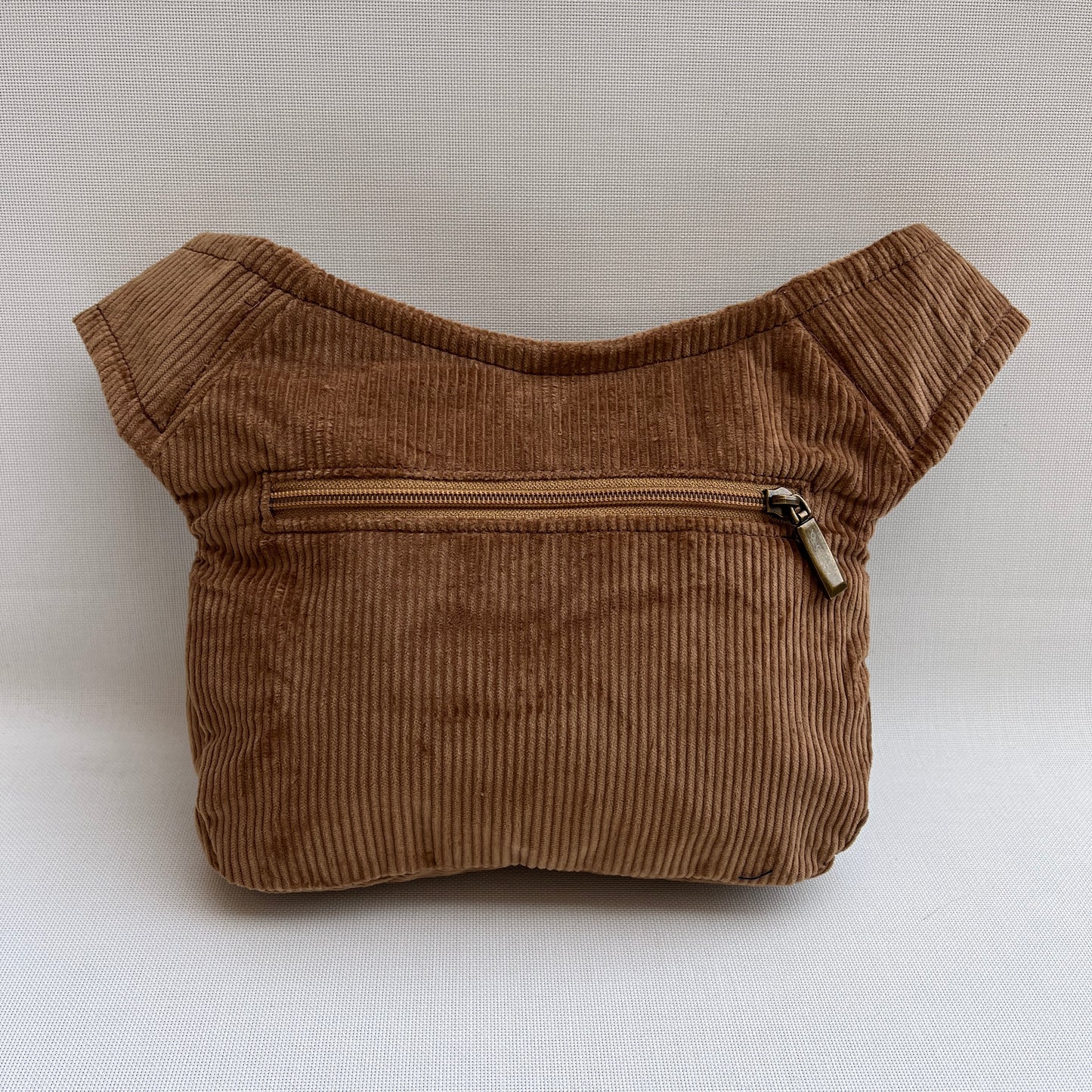 Special Brown Corduroy Top + Back pocket Unique Piece No. 12971