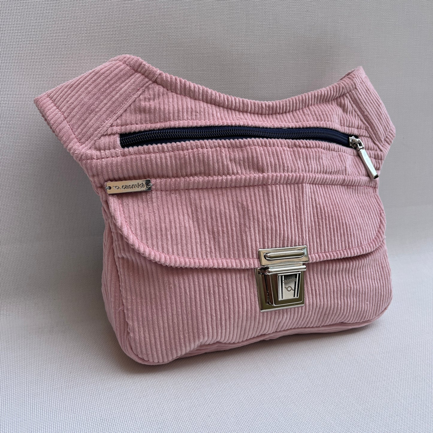 Special Pink Corduroy + Back pocket Unique Piece No. 12970