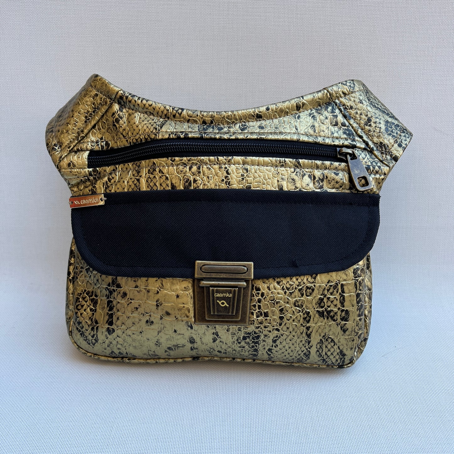 Special Golden Animal Print · Piel Vegana · Pieza Única Núm. 12168