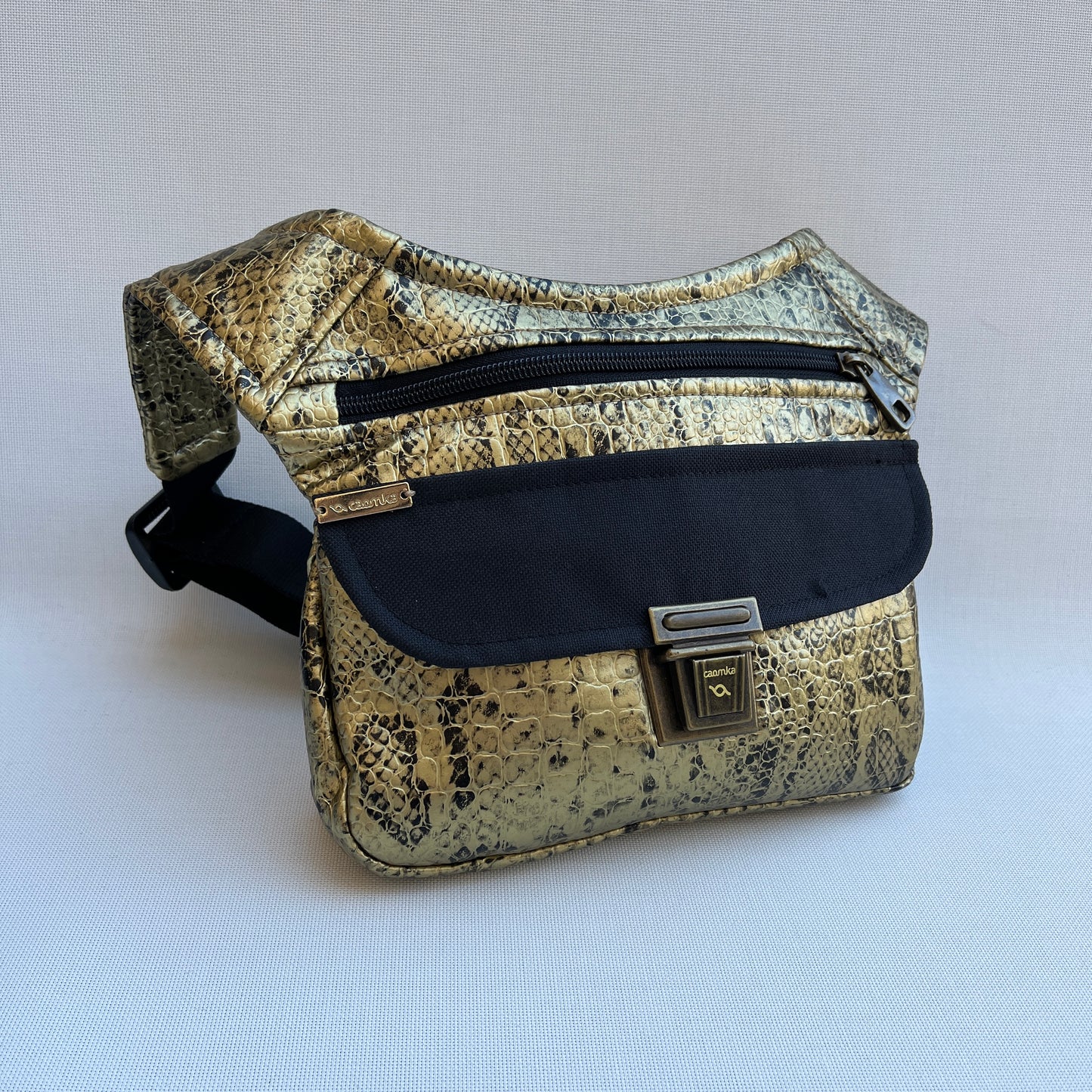 Special Golden Animal Print · Piel Vegana · Pieza Única Núm. 12168