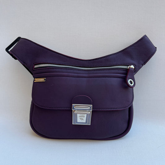 Classic Dark Purple Natural BioCuir® Leather Exclusive Part No. 12164