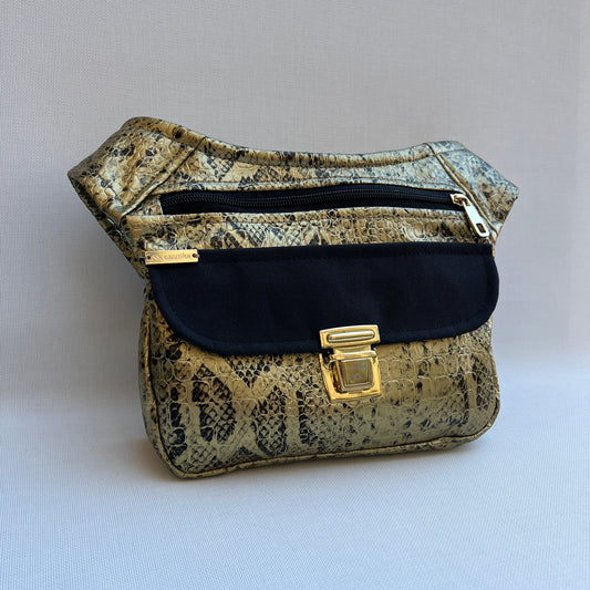 Special Golden Animal Print · Piel Vegana · Pieza Única Núm. 12175