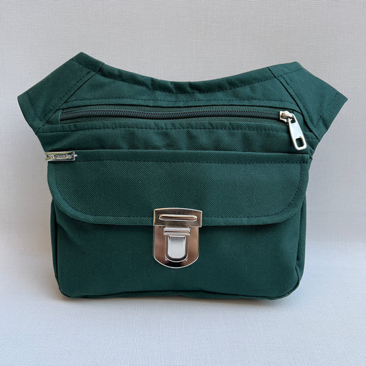 Classic Green Bottle "Cordura" Waterproof + Back pocket Exclusive Part No. 11271