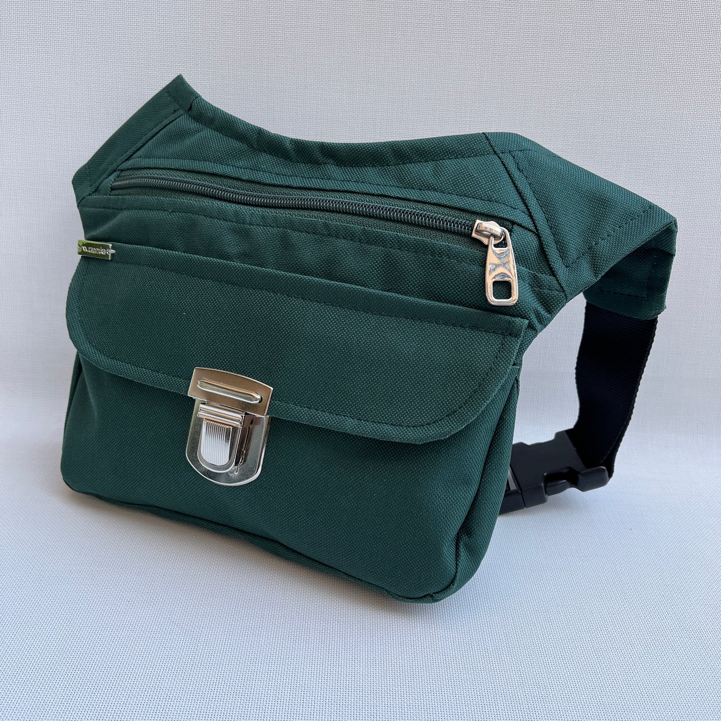 Classic Green Bottle "Cordura" Waterproof + Back pocket Exclusive Part No. 11271