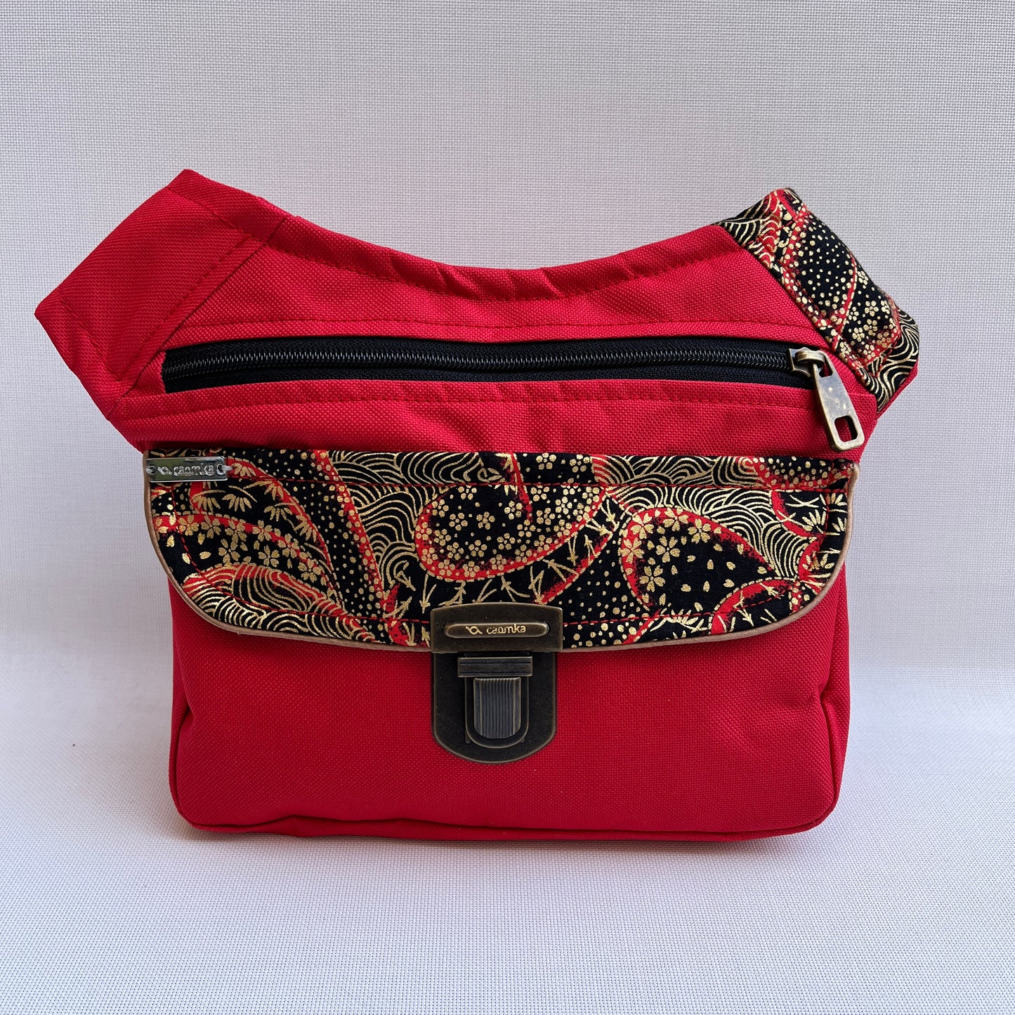 Special Red "Cordura" &amp; Japanese Flowers · Waterproof · Exclusive Part No. 11266