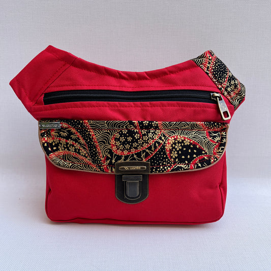 Special Red "Cordura" &amp; Japanese Flowers · Waterproof · Exclusive Part No. 11266
