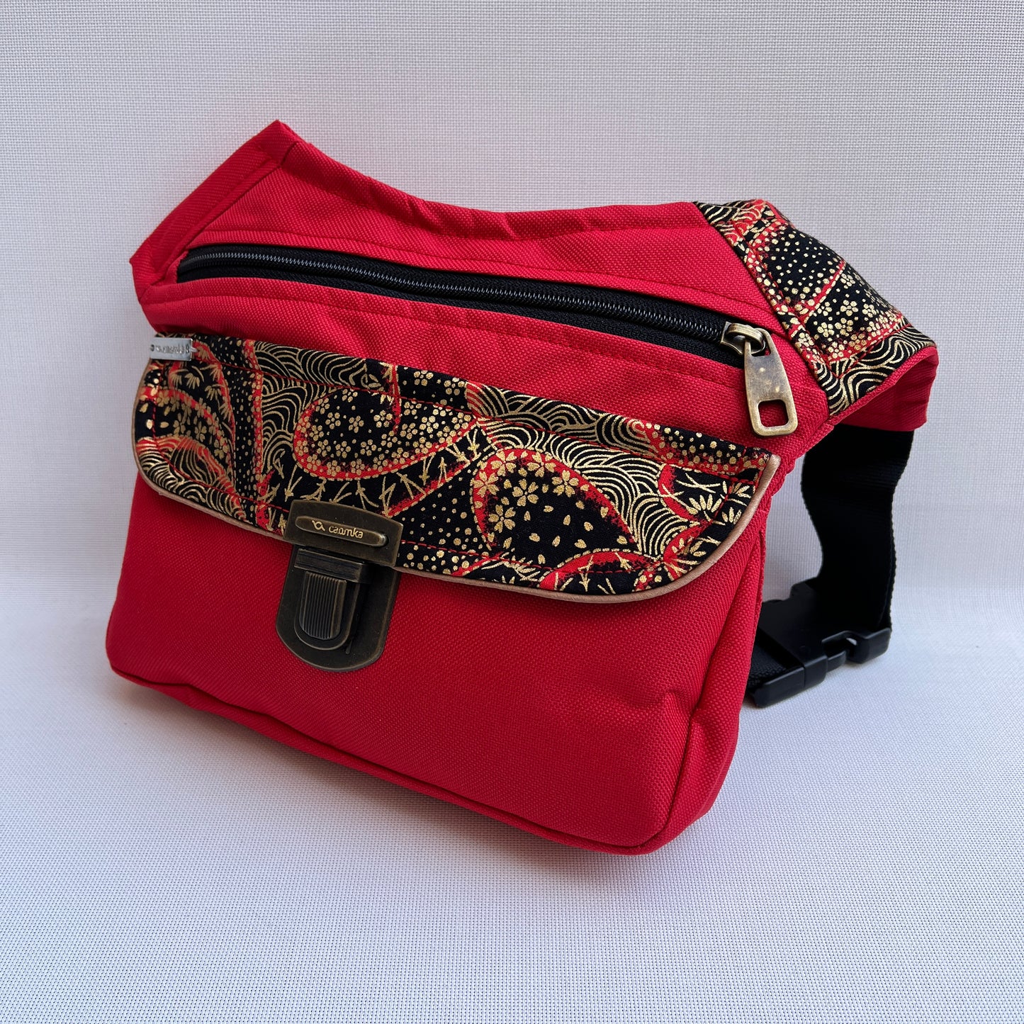 Special Red "Cordura" &amp; Japanese Flowers · Waterproof · Exclusive Part No. 11266