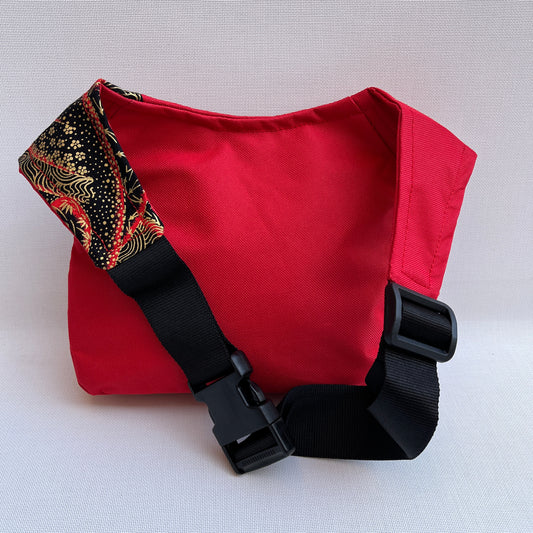 Special Red "Cordura" &amp; Japanese Flowers · Waterproof · Exclusive Part No. 11266