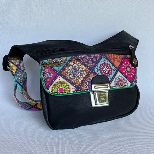 Special Black & Mandalas · Piel natural BioCuir® · Pieza Única Núm. 12206