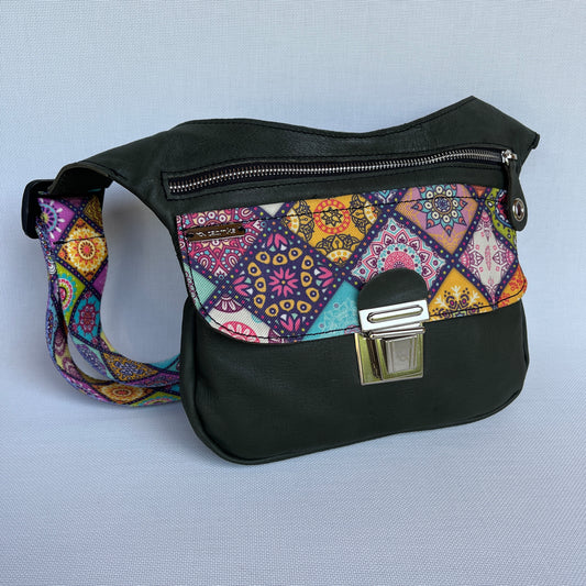 Special Green & Mandalas · Piel natural BioCuir® · Pieza Única Núm. 12271