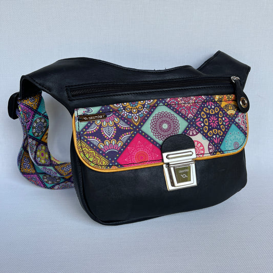 Special Black & Mandalas · Piel natural BioCuir® · Pieza Única Núm. 12248