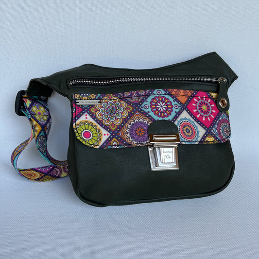 Special Green & Mandalas · Piel natural BioCuir® · Pieza Única Núm. 12224