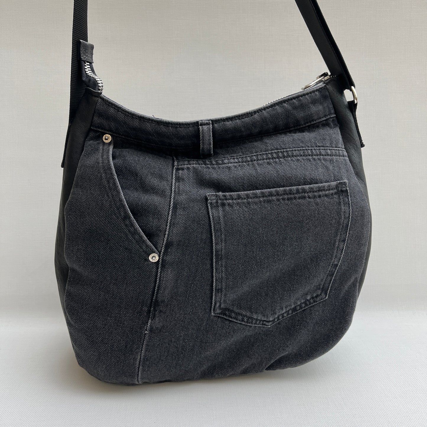 Caomka Tote Bag Special Edition BioCuir® Natural Leather Unique Piece 11341