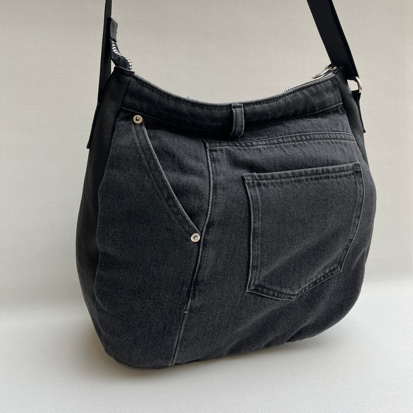 Caomka Tote Bag Special Edition BioCuir® Natural Leather Unique Piece 11341